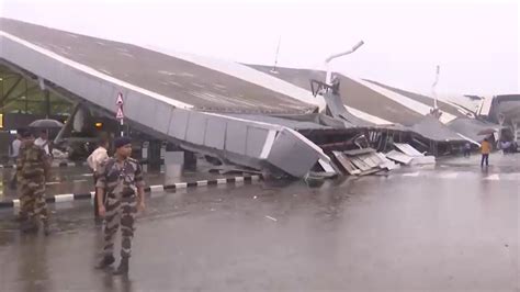 Delhi Airport Roof Collapse Old Building Opened In 2009 Says Civil