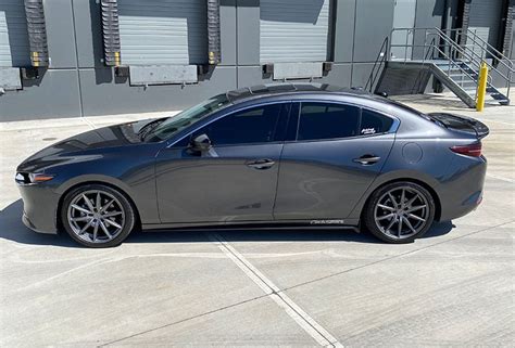 New Mazda 3 Carbon Fiber Trunk Lip For 2019 Mazda 3 Sedan