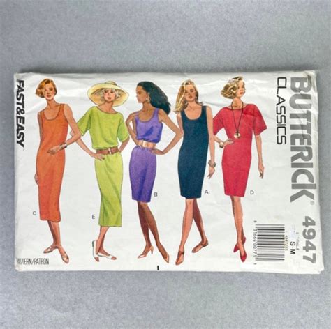 Vintage Butterick Sewing Cut Pattern Size Womans