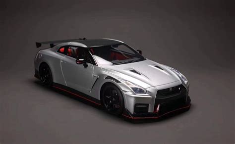 1 18 Onemodel 2020 Nissan Gt R Gtr R35 Nismo Silver Resin Car Model Limited 50 Pieces