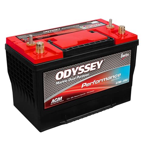 Odyssey Battery Performance AGM ODP-AGM27M Group Size 27 Dual Purpose ...