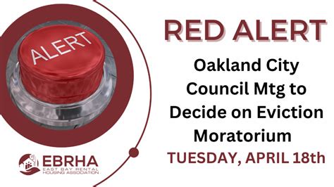 Red Alert Oakland Council Mtg On Eviction Moratorium Tuesday April