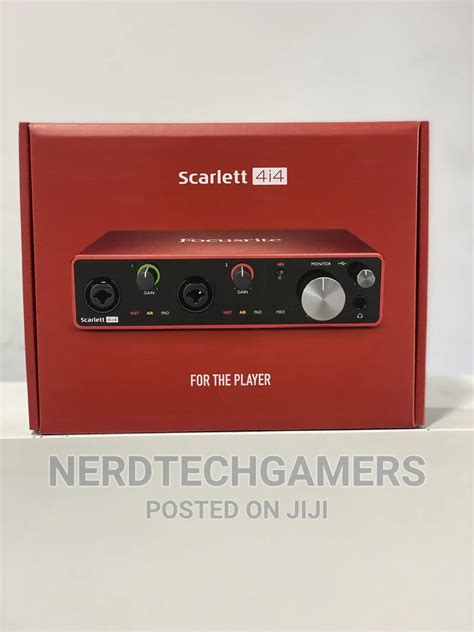 Focusrite Scarlett I Rd Gen Usb Audio Interface In East Legon