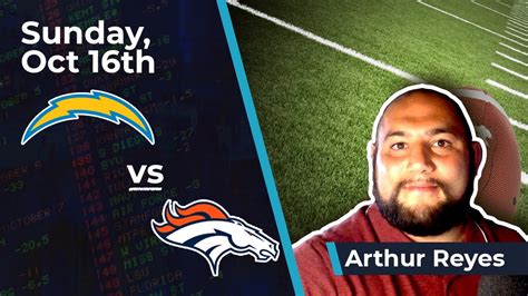 Broncos Vs Chargers Prediction Nfl Free Betting Pick From