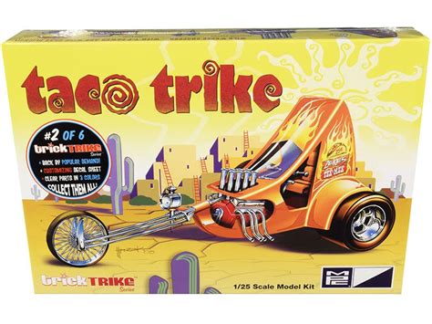 MPC Taco Trike Trick Trikes Series 1 25 Scale Model ASSEMBLY REQUIRED