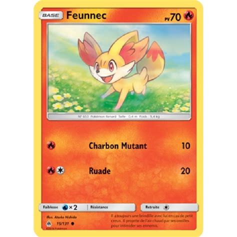 Feunnec 15131 Sl6 Carte Pokémon™ Commune Neuve Vf Cardcollectionfr