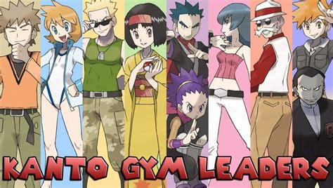 Pokemon originales de los líderes de gimnasio de kanto 1 parte teoría