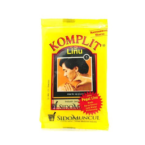 Jual Official Store Jamu Pegal Linu Komplit Sidomuncul Meredakan