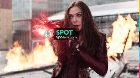 The Replica Of The Magic Fire Of Wanda Maximoff Scarlet Witch