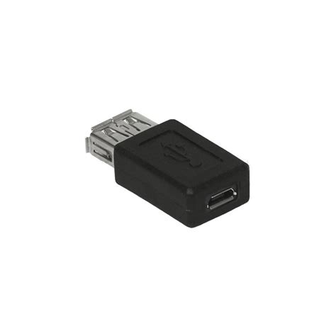 USB FEMALE TO MICRO USB FEMALE ADAPTER - GeeWiz