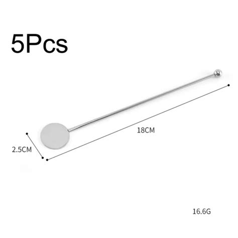 Lot De Agitateurs Caf En Acier Inoxydable Pour M Langer Et Remuer