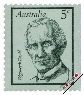 Australia Cents Definitive Stamps Edgeworth David