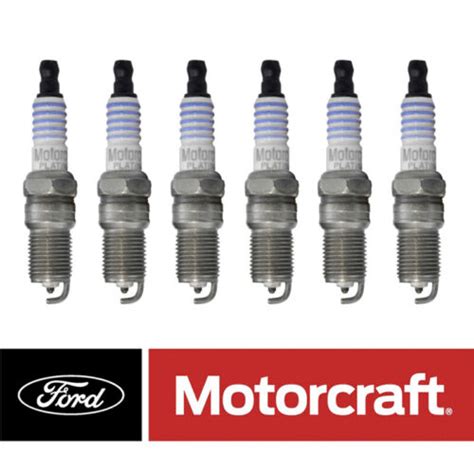 Genuine Motorcraft Platinum Spark Plugs Agsf Wm Sp Set Of Ebay