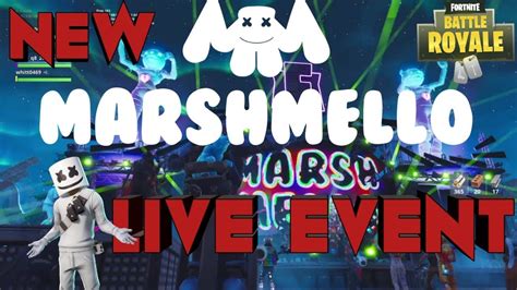 FORTNITE MARSHMELLO LIVE EVENT AT PLEASANT PARK AMAZING