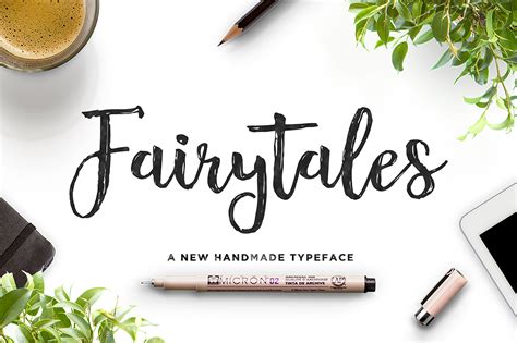 Fairytales Script 1664 Script Font Bundles