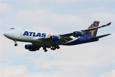 Boeing 747 47UF SCD N412MC Atlas Air EPWA Warsaw Ch Flickr