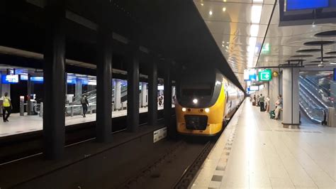 NS VIRMm Vertrekt Met Tyfoon Van Station Schiphol Aiport YouTube