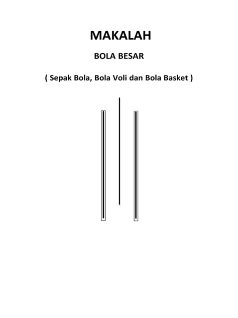 Makalah Bola Besar Pdf