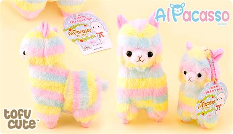 Buy Genuine Amuse Collection Rainbow Alpacasso 6 Inch Plush At Tofu