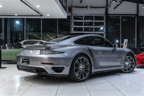 Used Porsche Turbo S Coupe Gt Silver Metallic Sunroof