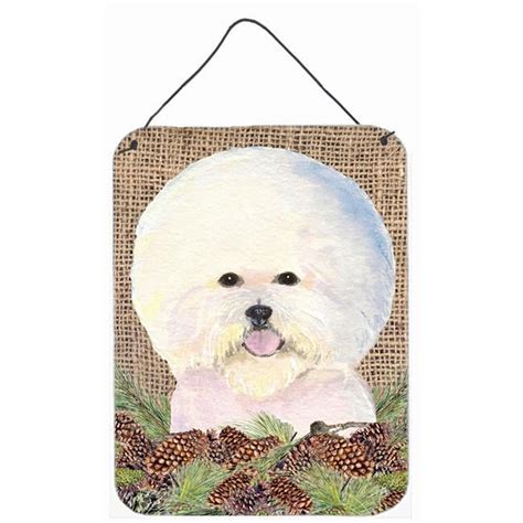 Bichon Frise Aluminium Metal Wall Or Door Hanging Prints Walmart