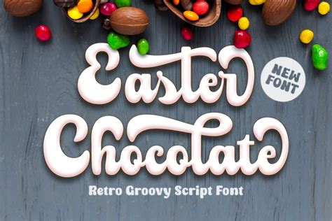 Easter Chocolate Font · 1001 Fonts