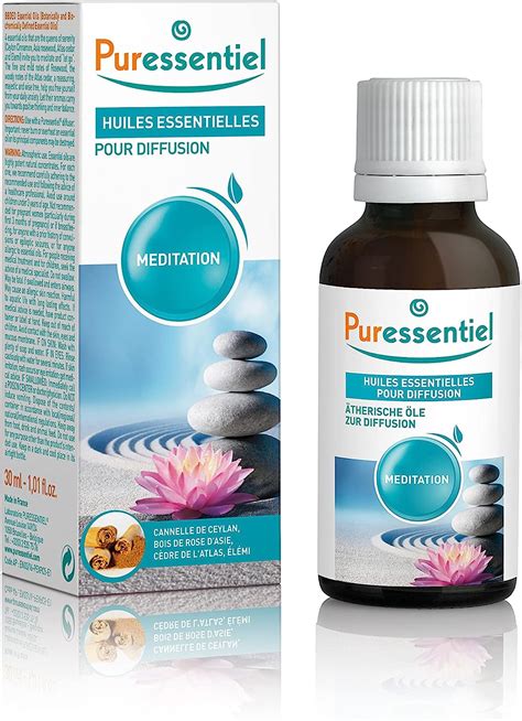 Puressentiel Huiles Essentielles Pour Diffusion Diffuse M Ditation