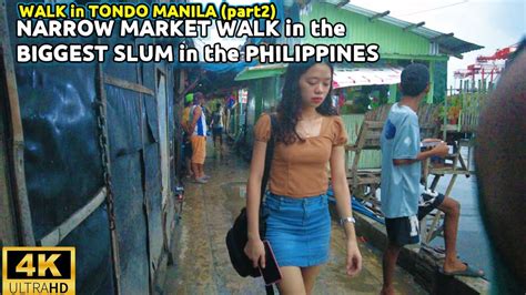 Real Life In The Biggest Slum Market In The Philippines Tondo Manila