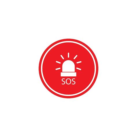 Premium Vector Sos Icon Vector Template Illustration Logo Design