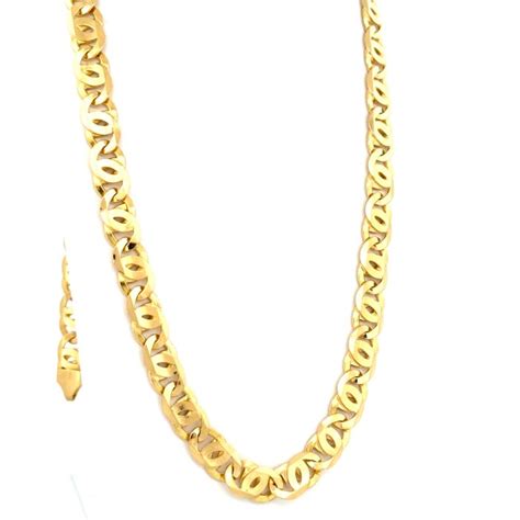 Raika Collier Catena Piena 65 2 G 60 Cm 18 Carats Or Jaune