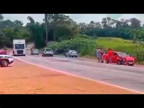 Acidente Na Rodovia Mgc Em Cambuquira Sul De Minas Youtube