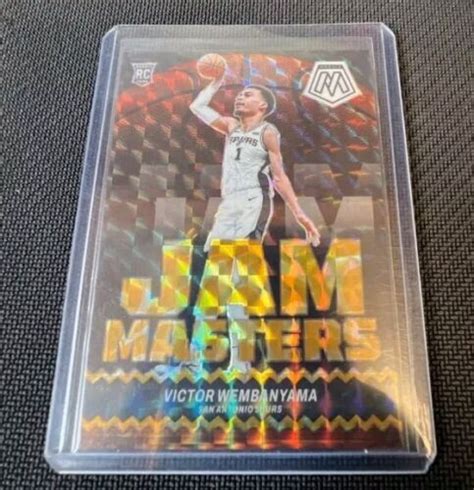 2023 24 Mosaic Victor Wembanyama 3 Jam Masters RC Gold Out Of 99