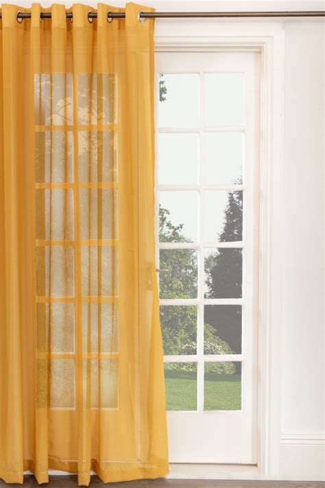 Honey Mystical Voile Curtain Volpes