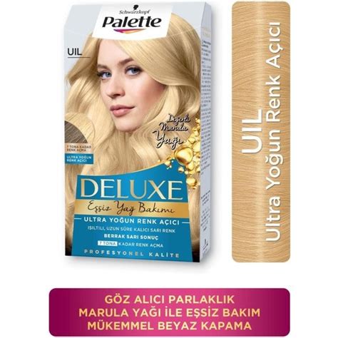 Palette Deluxe U L Ultra Yo Un Renk A C X Adet Gliss Fiyat