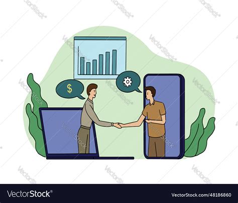 Business handshake Royalty Free Vector Image - VectorStock