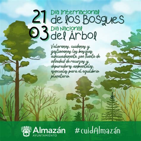 2103 Día Internacional De Los Bosques Día Nacional Del Árbol