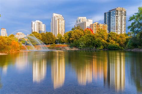 London Ontario Canada At Dawn Stock Photo Image Of Buildings