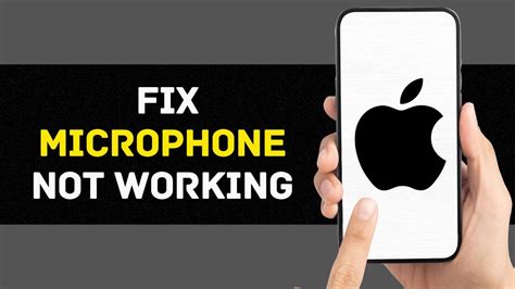 How To Fix Iphone Microphone Not Working Ios Ios Beta Easy