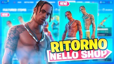 TRAVIS SCOTT RITORNA ECCO LA DATA UFFICIALE DI ARRIVO SU FORTNITE