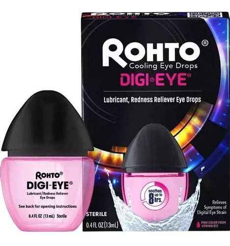 2 Piezas Rohto Digi Eye Gotas Para Lubricar Los Ojos 13ml Meses Sin