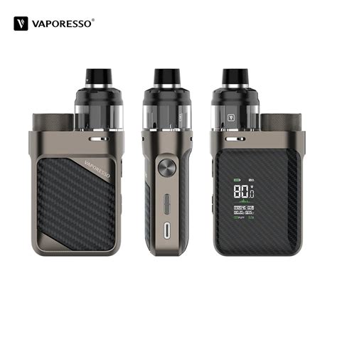 Vaporesso Swag PX80 Pod Mod Kit 80W 4ml Swag Cartridge With GTX Mesh