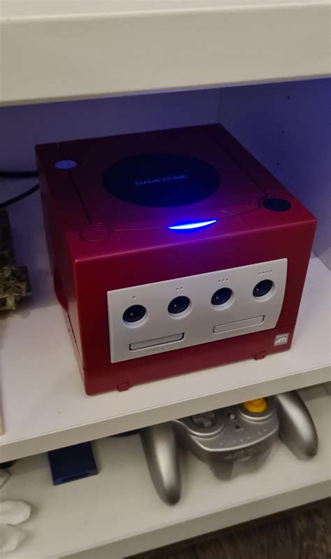 custom painted  modded gamecube   rgamecube