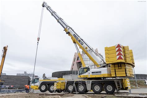 Terex Demag Ac 350 Construction D Une Bâche De Maturation  Flickr