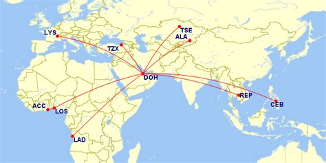 Qatar Airways 2020 Route Expansion