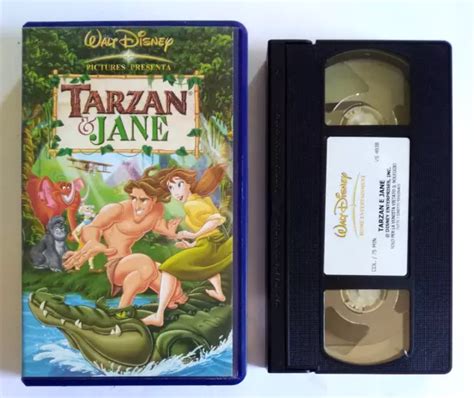 Vhs Tarzan Jane Animazione Walt Disney Video Buena Vista