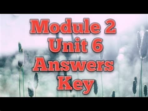 Module 2 Unit 6 EaSTE Training Quiz Questions Training QAED