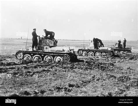 Deutsche Panzer T An Der Ostfront Stockfotografie Alamy