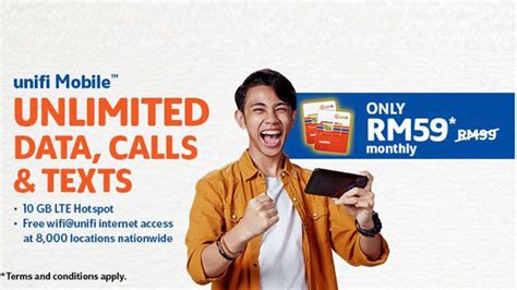 Tm Kembali Lagi Dengan Promosi Unifi Mobile Pada Harga Rm Sebulan