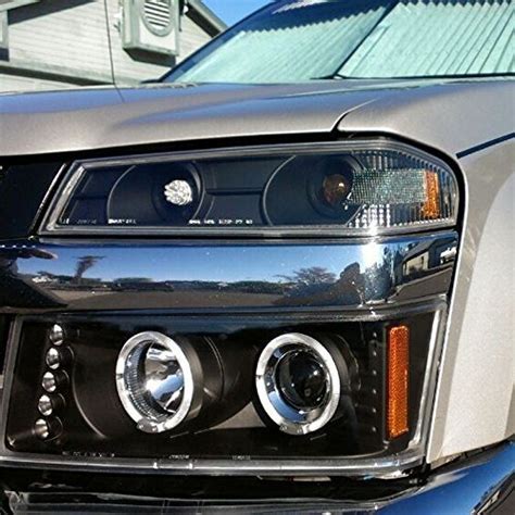 Gmc Canyon 2004 2012 Juego Faros Ojo Angel Led Cuartos 2011 Meses Sin