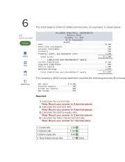 Balance Sheet Analysis For Hallbrook Industries Assets Course Hero